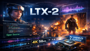 LTX-2 چیست؟ معرفی کامل مدل هوش مصنوعی تولید ویدئو 4K با صدا (Open-Source)